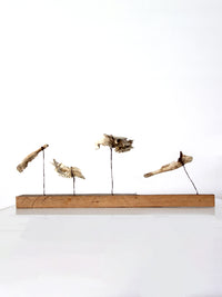 1920s folk art bone sculpture