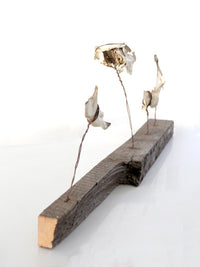 1920s folk art bone sculpture