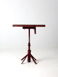 vintage industrial table