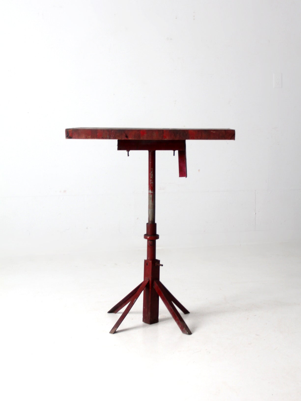 vintage industrial table