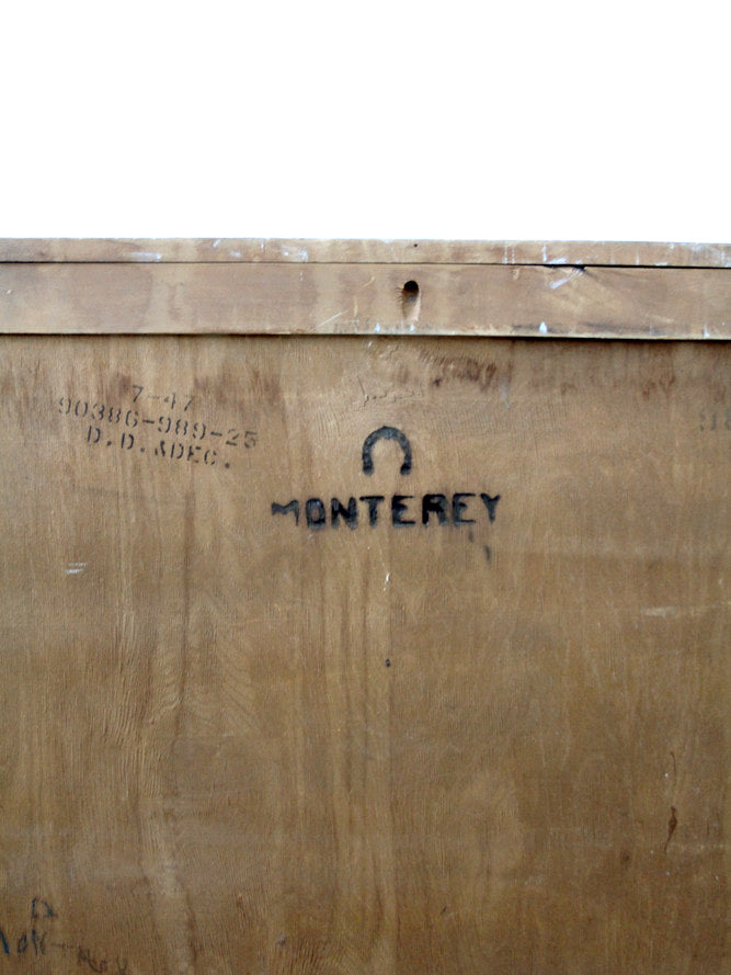 vintage Monterey dresser