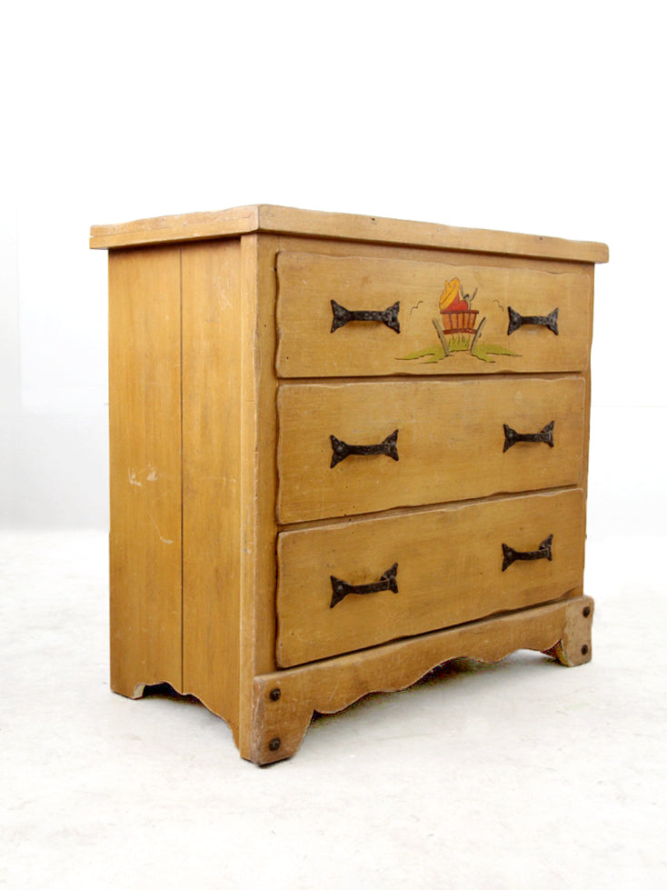 vintage Monterey dresser