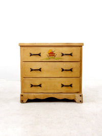 vintage Monterey dresser
