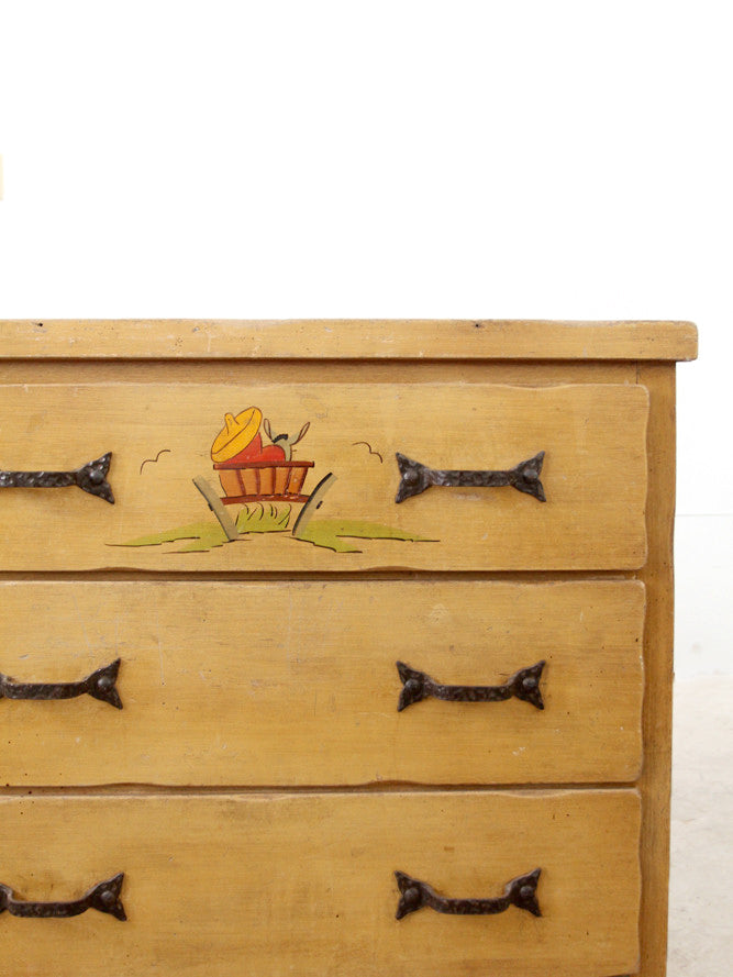 vintage Monterey dresser