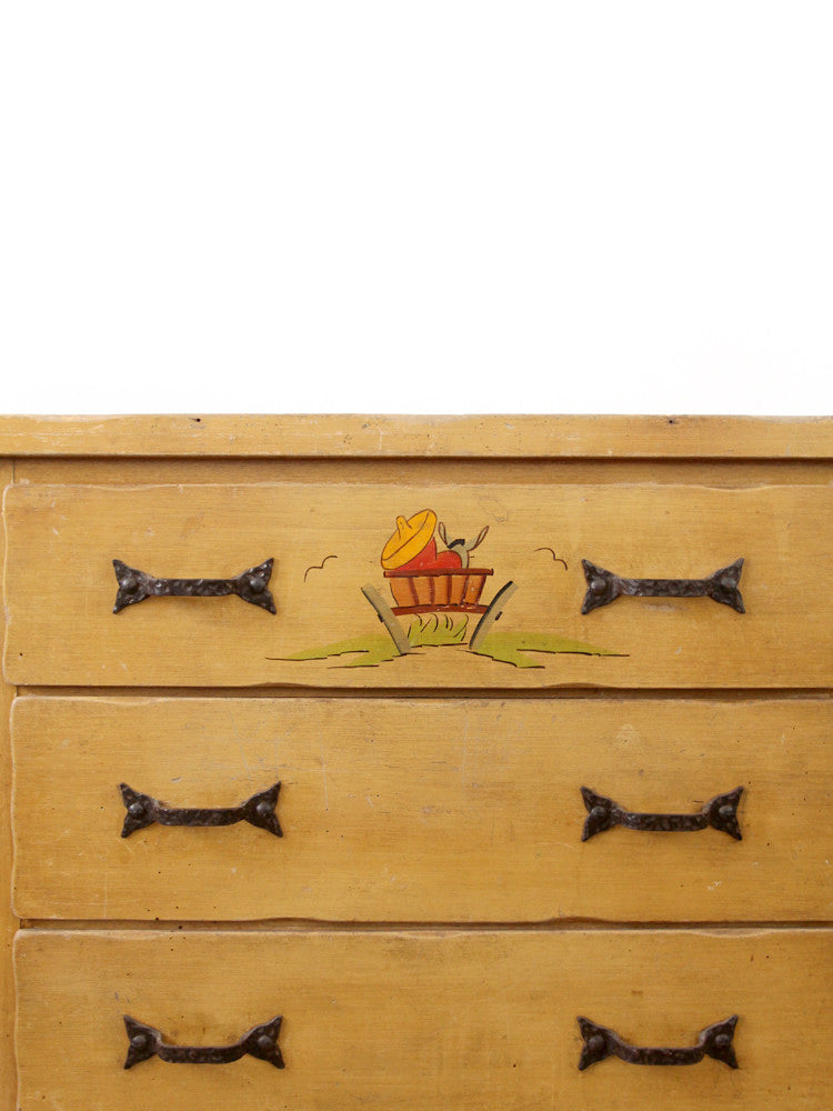 vintage Monterey dresser