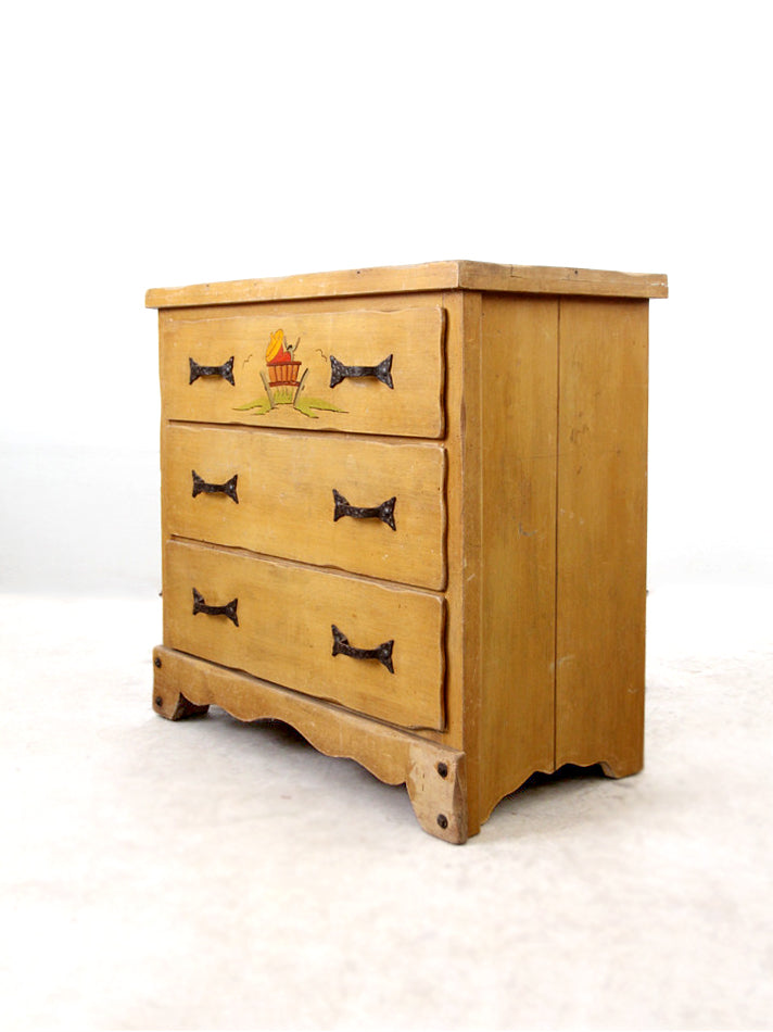 vintage Monterey dresser