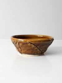 vintage studio pottery bowl