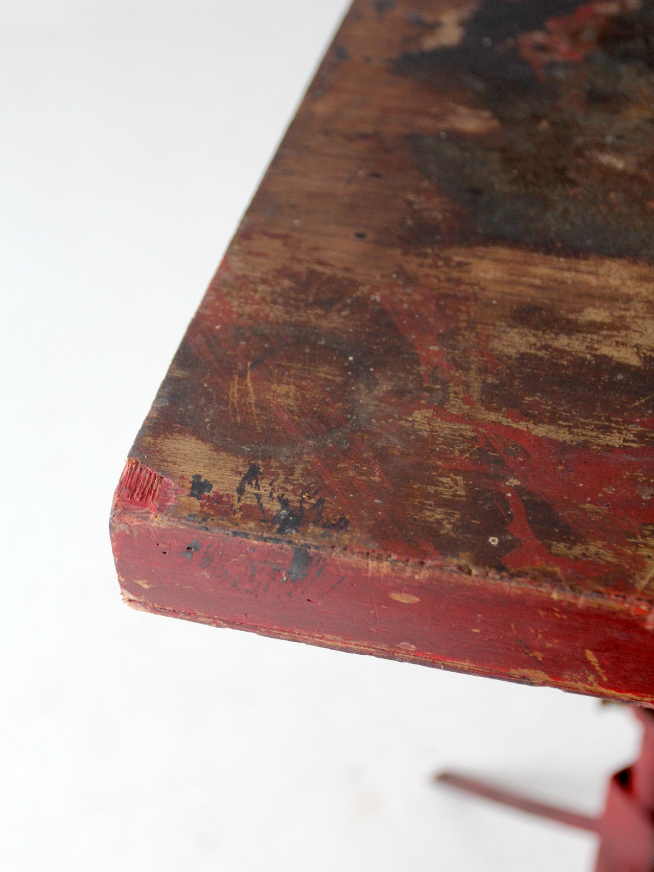 vintage industrial table