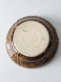 vintage studio pottery bowl