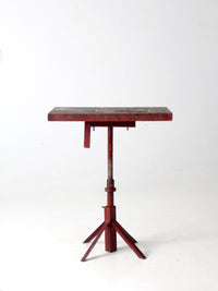 vintage industrial table