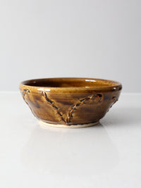 vintage studio pottery bowl