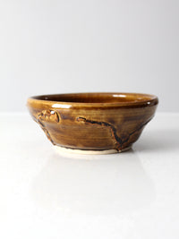 vintage studio pottery bowl