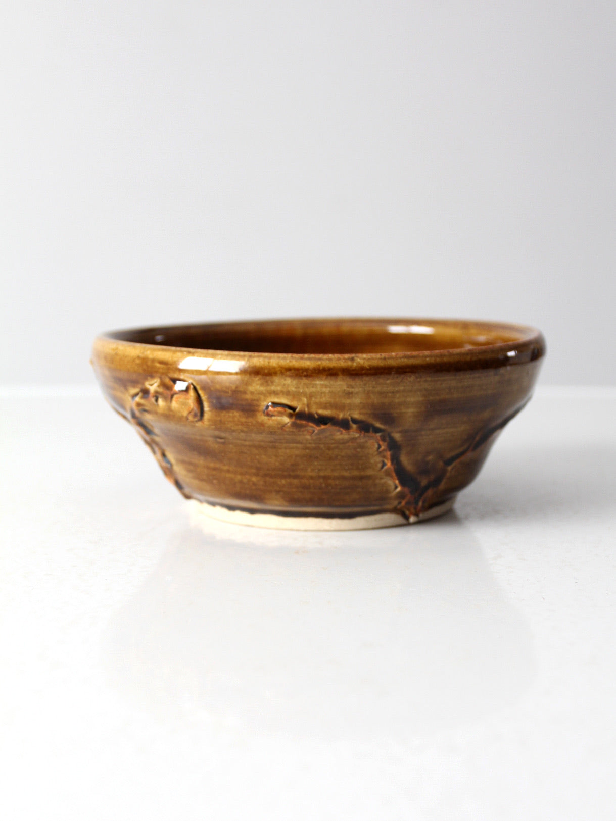 vintage studio pottery bowl