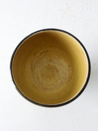 mid century modern pottery vase