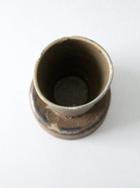 vintage studio pottery vase