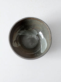 vintage studio pottery bowl