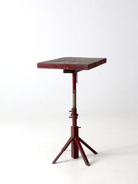 vintage industrial table