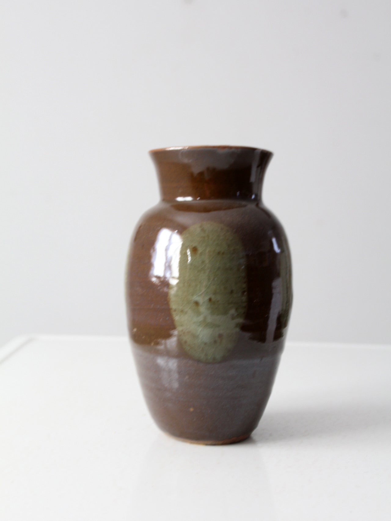vintage 70s studio pottery vase
