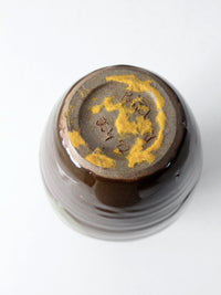 vintage 70s studio pottery vase