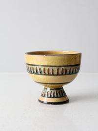 mid century modern pottery vase