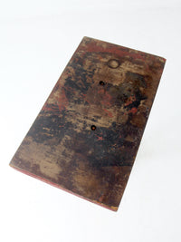 vintage industrial table