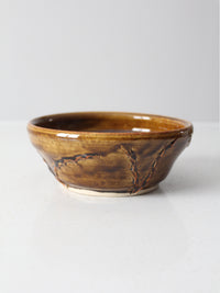 vintage studio pottery bowl