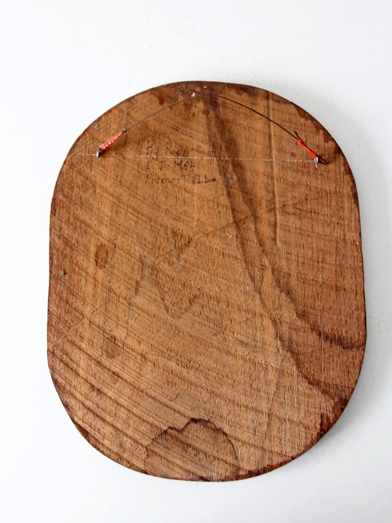 vintage wood duck painting on wood