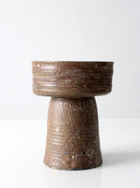 vintage studio pottery vase