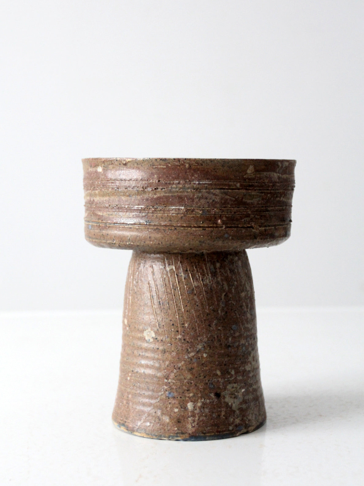 vintage studio pottery vase