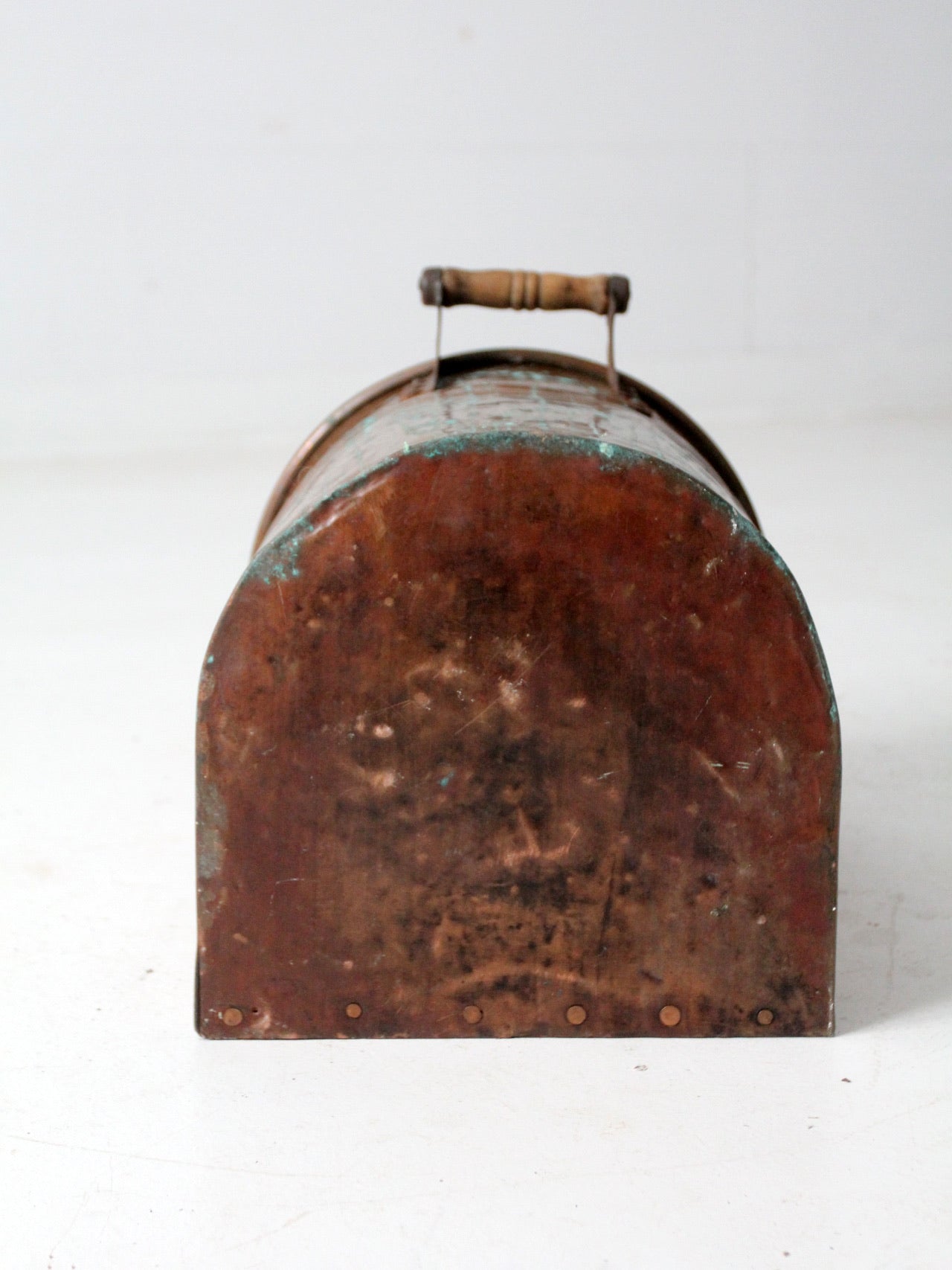vintage copper bucket