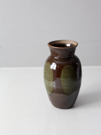 vintage 70s studio pottery vase
