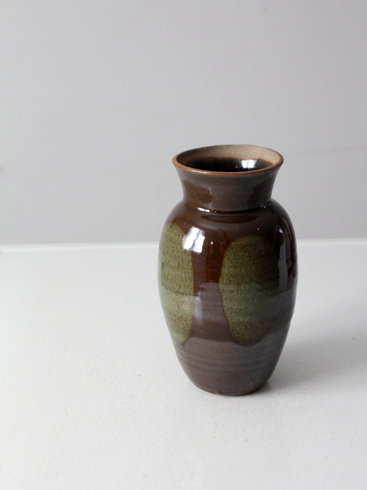 vintage 70s studio pottery vase