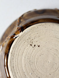 vintage studio pottery bowl