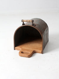 vintage copper bucket