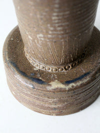vintage studio pottery vase