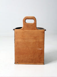 vintage copper bucket