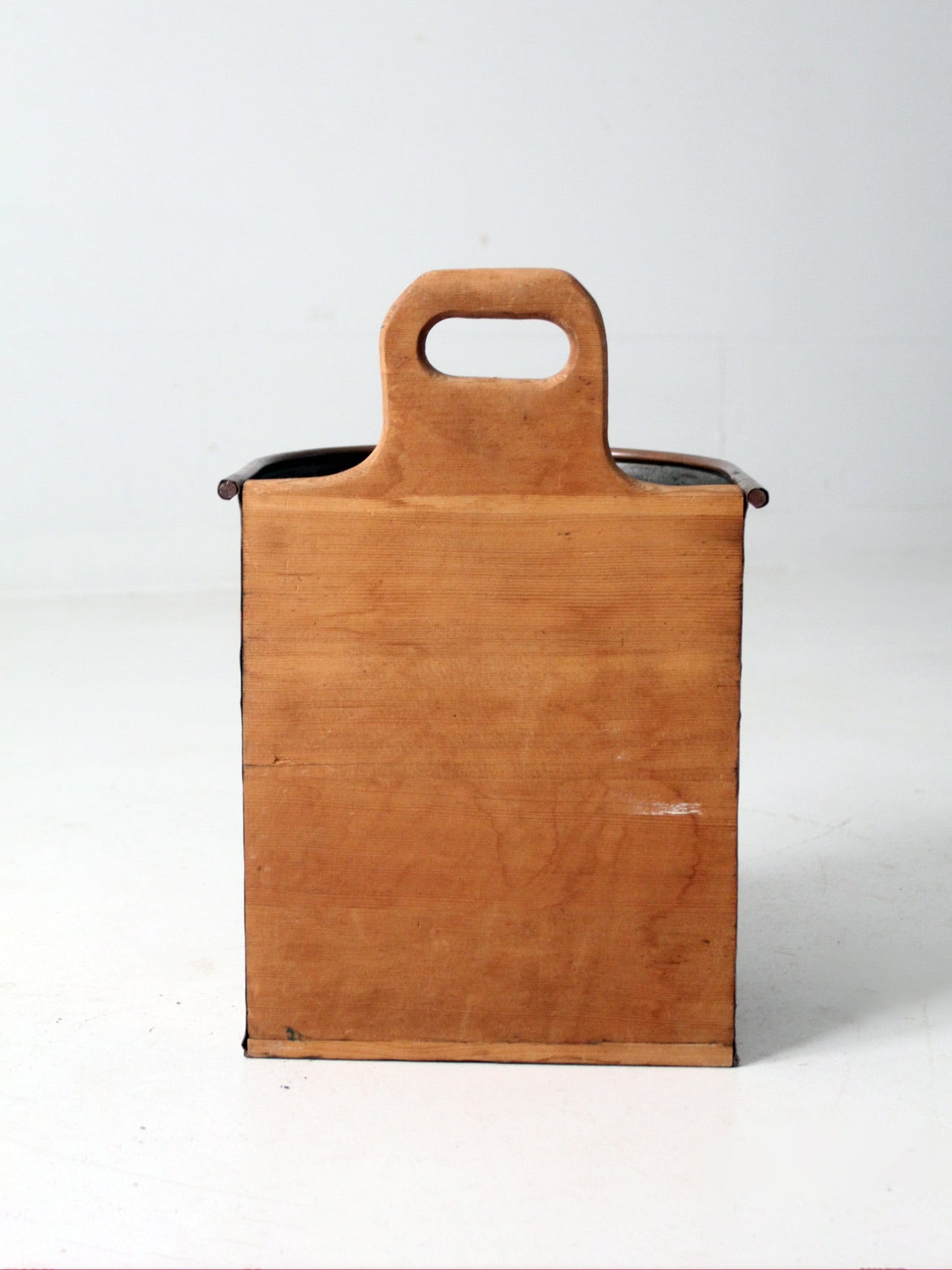 vintage copper bucket