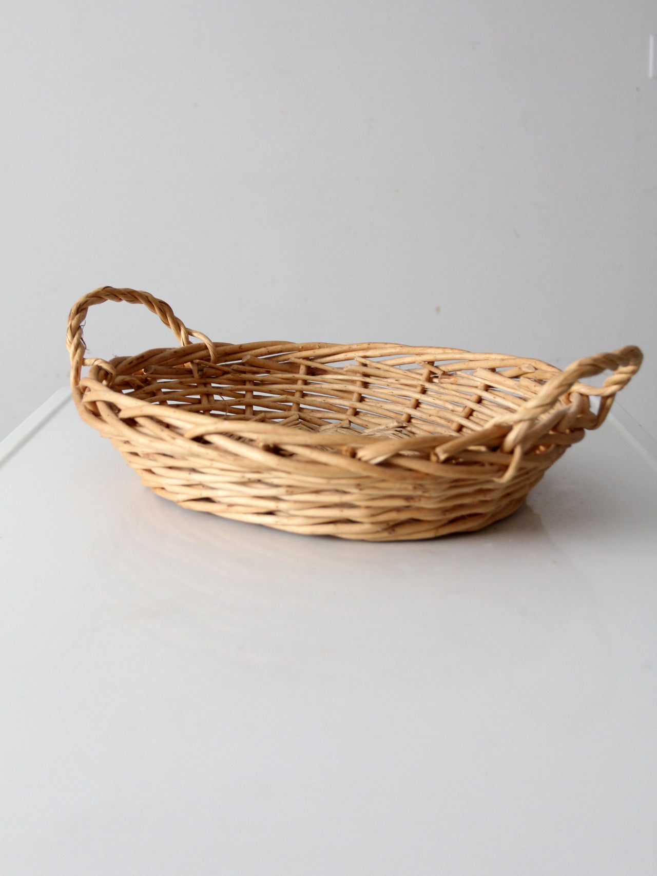 vintage wicker basket