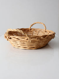 vintage wicker basket