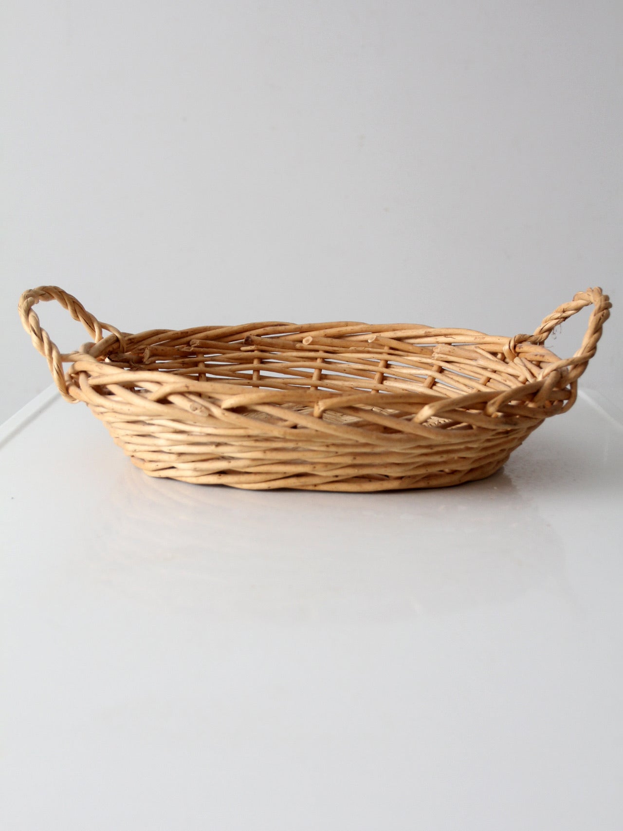 vintage wicker basket
