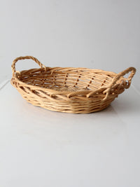 vintage wicker basket