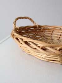 vintage wicker basket