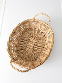 vintage wicker basket