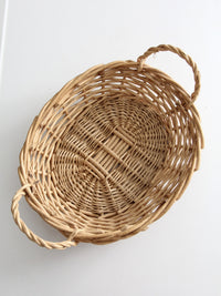 vintage wicker basket