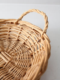 vintage wicker basket