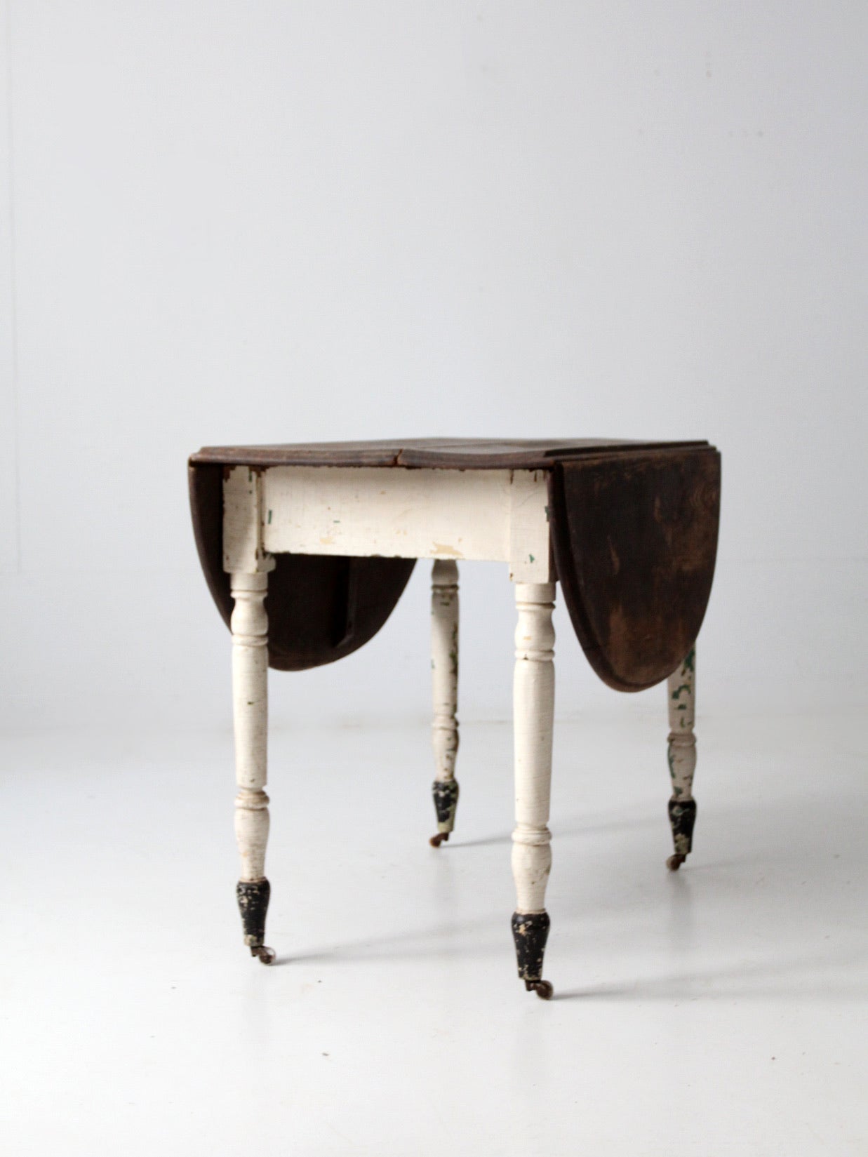 antique drop leaf table