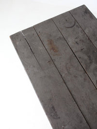 antique primitive wood farm table