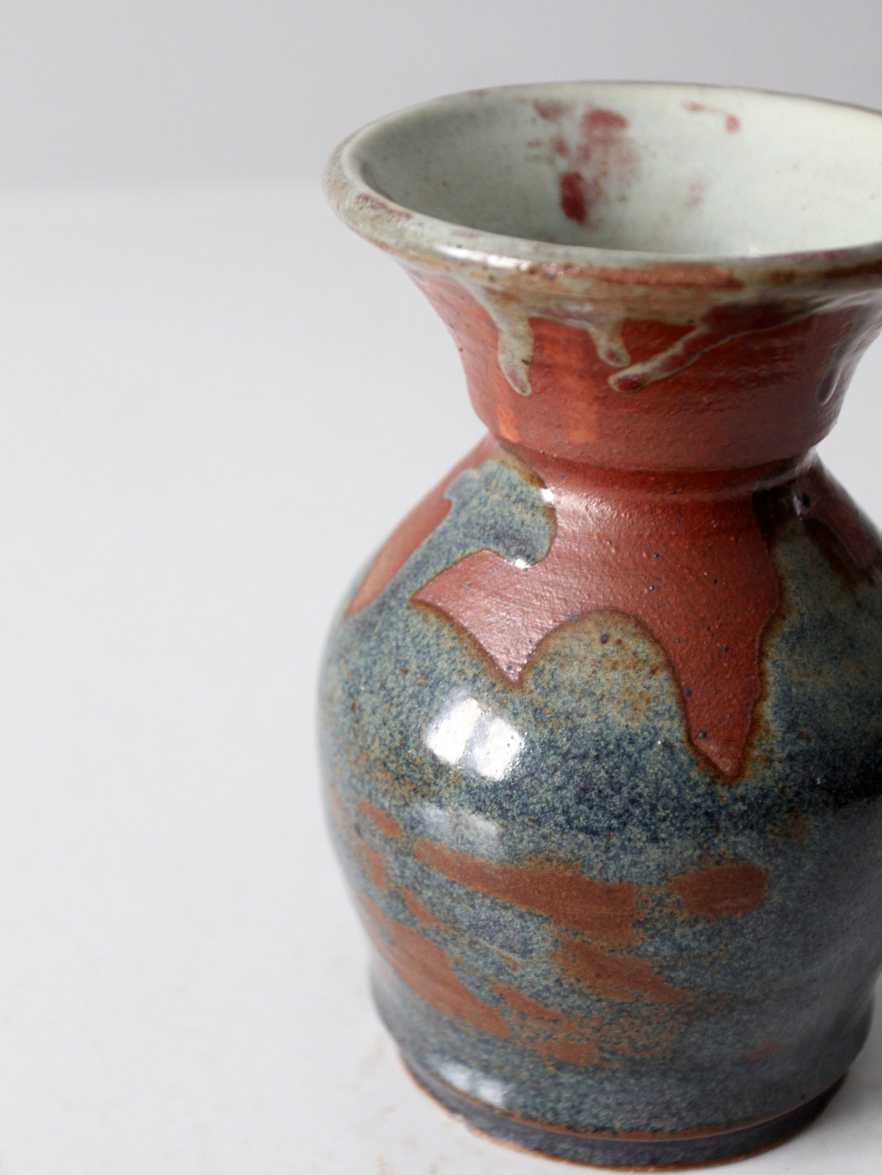 vintage studio pottery vase