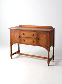 vintage Phoenix Chair Co floral buffet cabinet