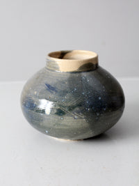 vintage studio pottery vase